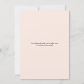 Invitation 70e anniversaire Vintage Floral (Dos)