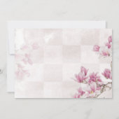 Invitation 71e anniversaire de la fête des femmes| Mauve Magn (Dos)