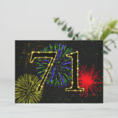 Invitation 71e anniversaire invitez (Debout devant)