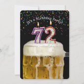 Invitation 72e fête de la bière (Devant)