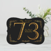 Invitation 73e anniversaire 73e anniversaire, grand Gatsby, n (Debout devant)