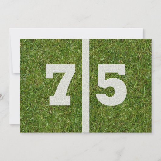 Invitation 75e anniversaire ! (Devant)