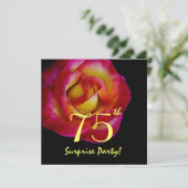 Invitation 75e anniversaire de la surprise Rose légendaire (Debout devant)