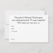 Invitation 75e anniversaire (mod oiseaux) (Dos)