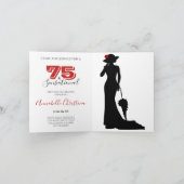 Invitation 75e anniversaire SURPRISE Party 75 & SENSATIONAL (Intérieur)