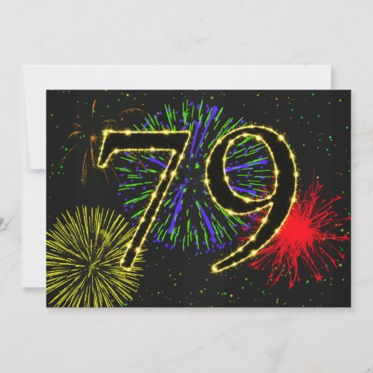 Invitation 79e anniversaire invitent (Devant)