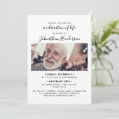 Invitation 7-Photo Célébration de la vie / Funérailles / Mémo (Debout devant)