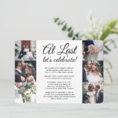 Invitation 7 Photo Enfin Célébration De Mariage Noces (Debout devant)