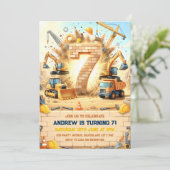 Invitation 7e anniversaire de camions de construction (Debout devant)