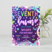 Invitation 7e Fête de l'Anniversaire du Neon du Ciel (Debout devant)