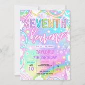 Invitation 7e Fête de l'Anniversaire du Neon du Ciel (Devant)