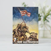 Invitation 7ème Emprunt de Guerre Maintenant Tous Ensemble (Debout devant)