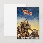 Invitation 7ème Emprunt de Guerre Maintenant Tous Ensemble (Devant / Derrière)