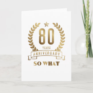 Invitation 80 alors que