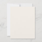 Invitation 80 ans Fleurs aquarelle Jaune Violet (Dos)