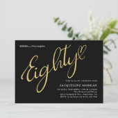 Invitation 80 Black Gold 80e anniversaire (Debout devant)