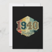 Invitation 80 e Birthday Celebration Poison 1940 (Devant)