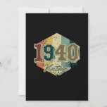 Invitation 80 e Birthday Celebration Poison 1940<br><div class="desc">Born en 1940 ? Celebrate your Birthday with this awesome design.Our "80 th Birthday Celebration Gift 1940 Vintage Retro Party Birth Anniversary" is the perfect artwork for Men And Women oms are born in 1940. Great idea for Birthdays,  Anniversary,  et Christmas Day.</div>