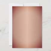 Invitation 80 et Fabulous Gold Rose 2 Photo Anniversaire (Dos)