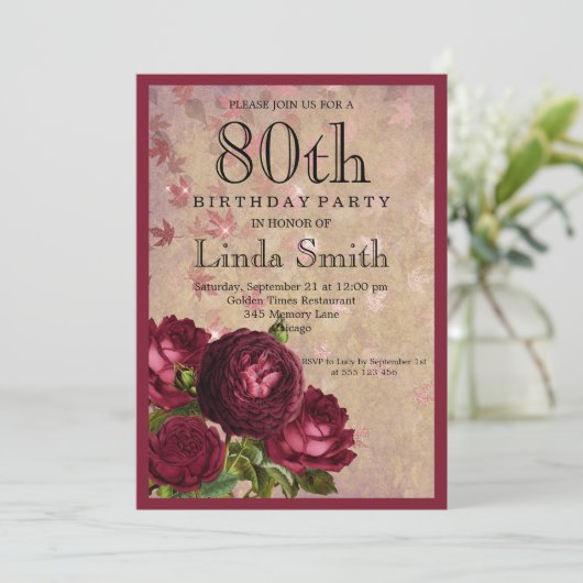 Invitation 80e anniversaire (Debout devant)