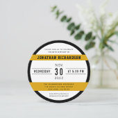 Invitation 80e anniversaire Cheers et bières à 80 ans Moderne (Debout devant)