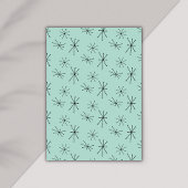 Invitation 80e anniversaire Retro Midsiècle moderne coloré