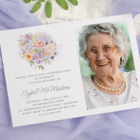 80e anniversaire Surprise Party Bouquet de fleurs 