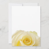 Invitation 80e fête d'anniversaire surprise Florale de rose j (Dos)