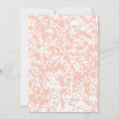 Invitation 80e Surprise Anniversaire Femmes Rose Turquoise Fl (Dos)