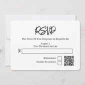 Invitation 80s Style Retro Music Tape Wedding RSVP (Dos)