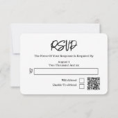 Invitation 80s Style Retro Music Tape Wedding RSVP (Dos)
