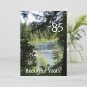 Invitation 85 Belles Années!-Anniversaire+Lac Woodland (Debout devant)