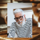 Invitation 85e anniversaire Célébrons la photo bleu or de la