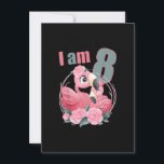 Invitation 8 ans 8 ans tenue d'anniversaire Garçon fille mign<br><div class="desc">Funny Flamingo Gift for men,  Gift for women,  wife,  husband,  son,  daughter,  grandson,  granddaughter. Design Gift Idea for Birthday,  Christmas,  Anniversary,  Fathers day,  Mothers Day,  matching outfit men,  women,  father,  wife,  teacher.</div>