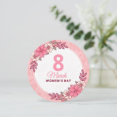 Invitation 8 March - Women's Day (Debout devant)