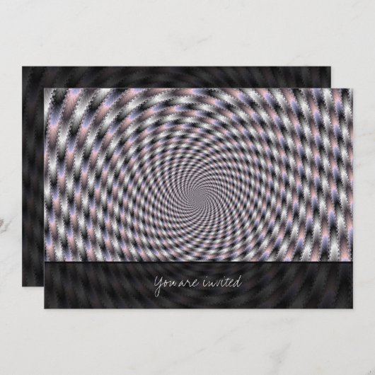 Invitation 8 Vodkas Trop Nombreuses - Fractées (Devant / Derrière)