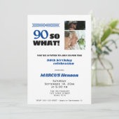 Invitation 90 Quel drôle de cap 90e anniversaire (Debout devant)