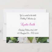 Invitation 90e anniversaire (Dos)