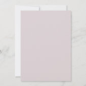 Invitation 90e anniversaire Boho Floral (Dos)
