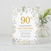 Invitation 90e anniversaire Garden Party (Debout devant)
