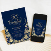 Invitation 90e anniversaire Roses d'or de la Marine