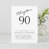 Invitation 90e anniversaire Script 90 Partie (Debout devant)