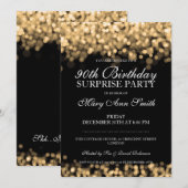 Invitation 90e cérémonie d'anniversaire de la Surprise Gold L (Devant / Derrière)
