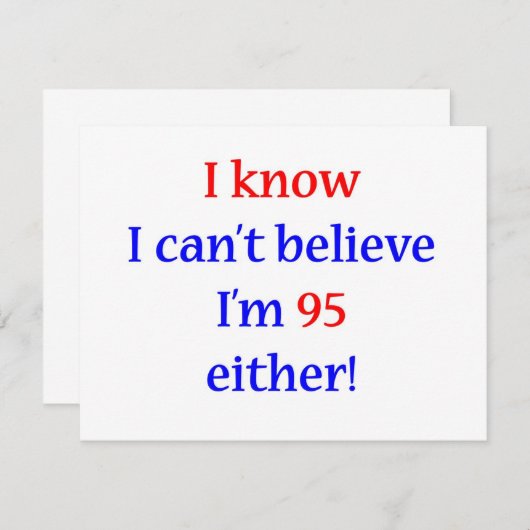 INVITATION 95 (Devant / Derrière)