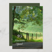 Invitation 95 Ans/Hommes célèbres (Devant / Derrière)