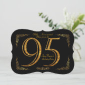 Invitation 95ème, fête d'anniversaire 95ème, grand Gatsby, no (Debout devant)