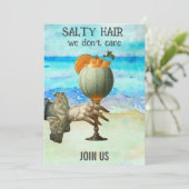 Invitation *~* A101 Beach Cocktail 12 PHOTO BACHELORETTE (Debout devant)