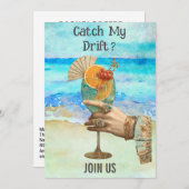 Invitation *~*  A101 FUTURE MARIÉE  Cocktail de plage 7  PHOT (Devant / Derrière)