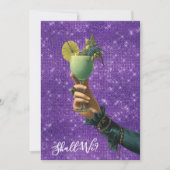 Invitation *~* A101 PHOTO 2  Cocktail Orné   ENTERREMENT DE V (Devant)