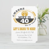 Invitation À 40 Ans (Debout devant)